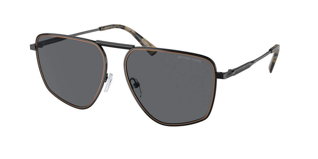 Sunglasses michael kors mk1153 silverton 100587 negro pilot masculino size 58mm - Main view