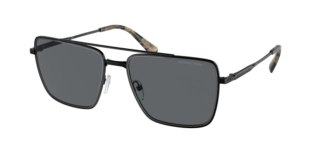 Sunglasses michael kors mk1154 blue ridge 100587 negro square masculino size 58mm - Main view