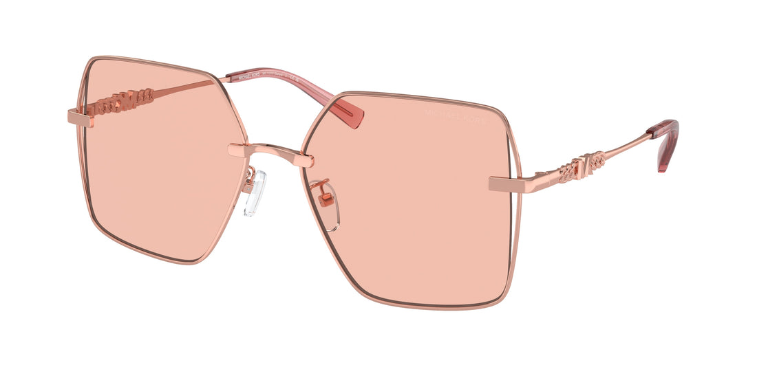 Sunglasses michael kors mk1157d sanya 110884 dorado square femenino size 58mm - Main view