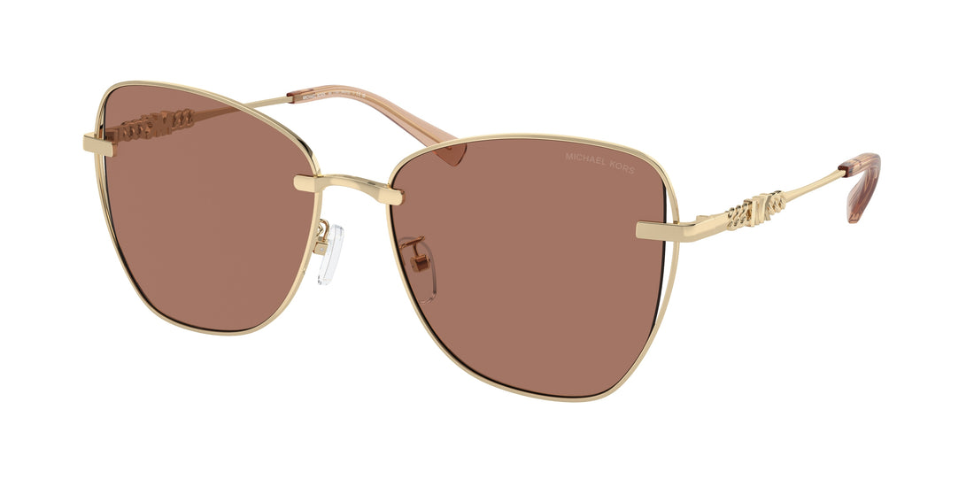 Sunglasses michael kors mk1158d beijing 101403 dorado butterfly femenino size 59mm - Main view