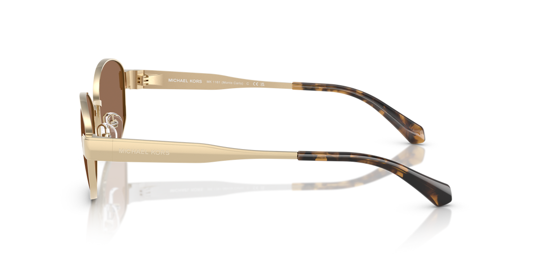 Sunglasses michael kors mk1161 monte carlo 101473 oro oval femenino size 56mm - Detailed view