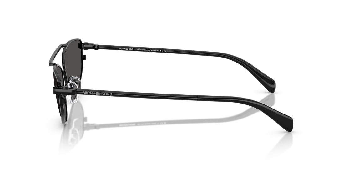 Occhiali da sole michael kors mk1164 buenos aires 100587 negro irregular femenino taglia 60mm - Vista dettagliata