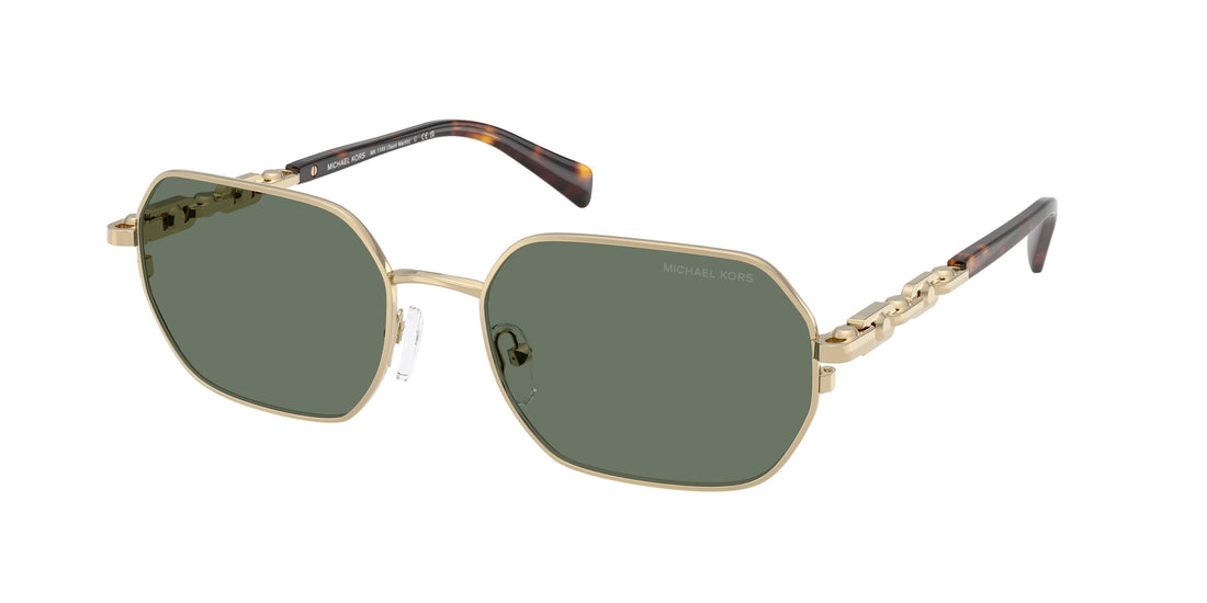 Occhiali da sole michael kors mk1165 saint martin 10143h oro irregular unisex taglia 57mm - Vista principale