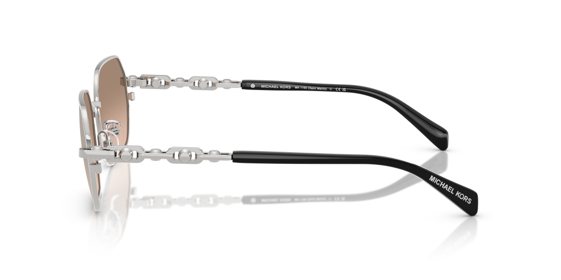 Occhiali da sole michael kors mk1165 saint martin 18933d plateado irregular unisex taglia 57mm - Vista dettagliata