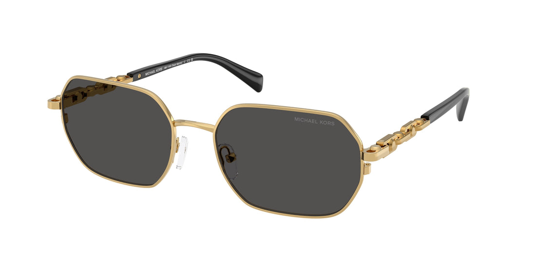 Occhiali da sole michael kors mk1165 saint martin 189687 oro irregular unisex taglia 57mm - Vista principale