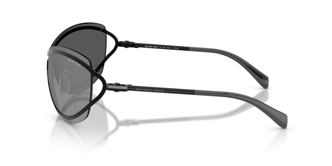 Occhiali da sole michael kors mk1166 la praia 10056g negro irregular femenino taglia 38mm - Vista dettagliata