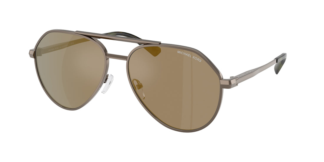 Occhiali da sole michael kors mk1168 brentwood 10014t gris pilot masculino taglia 58mm - Vista principale