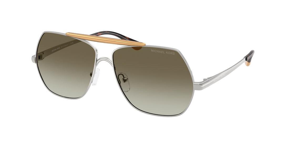 Sunglasses michael kors mk1173 denver 18933m plateado pilot femenino size 58mm - Main view