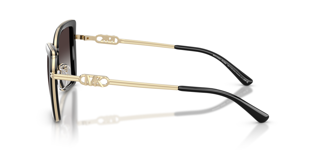 Gafas de sol michael kors mk1178 sea island 30058g negro butterfly femenino talla 55mm - Vista de detalle