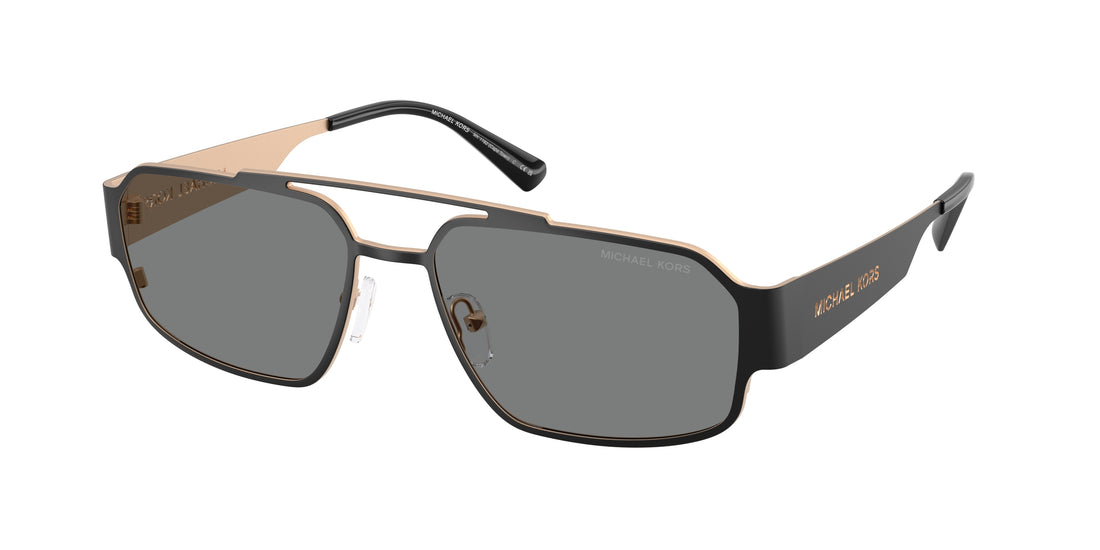 Gafas de sol michael kors mk1182 cape town 100587 negro rectangular masculino talla 58mm - Vista principal