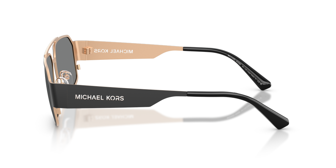 Gafas de sol michael kors mk1182 cape town 100587 negro rectangular masculino talla 58mm - Vista de detalle