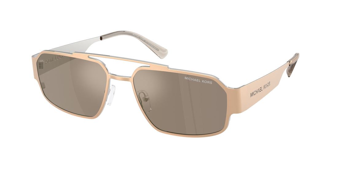 Gafas de sol michael kors mk1182 cape town 10145a dorado rectangular masculino talla 58mm - Vista principal