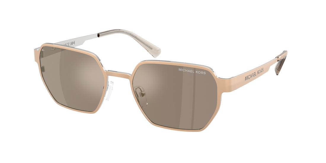 Gafas de sol michael kors mk1183 madagascar 10145a dorado irregular masculino talla 55mm - Vista principal