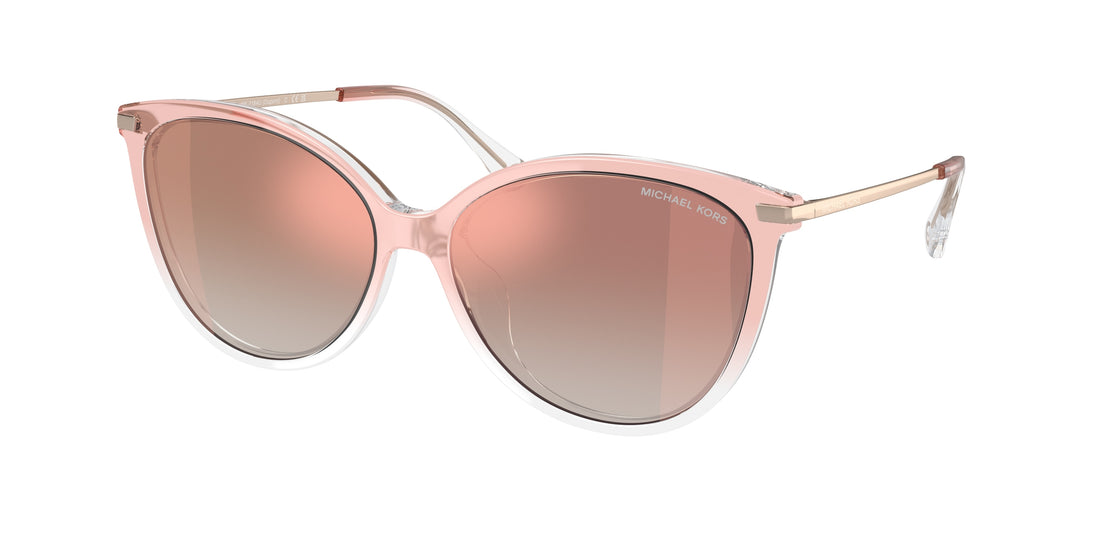 Occhiali da sole michael kors mk2184u dupont 32556f rosa cat eye femenino taglia 56mm - Vista principale