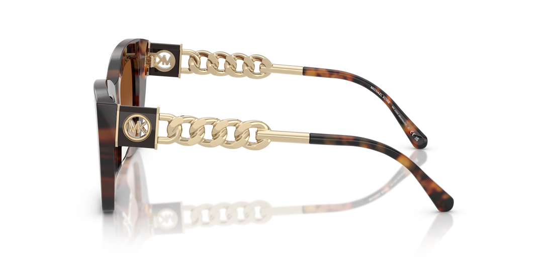 Occhiali da sole michael kors mk2205 montecito 39043b carey cat eye femenino taglia 52mm - Vista dettagliata