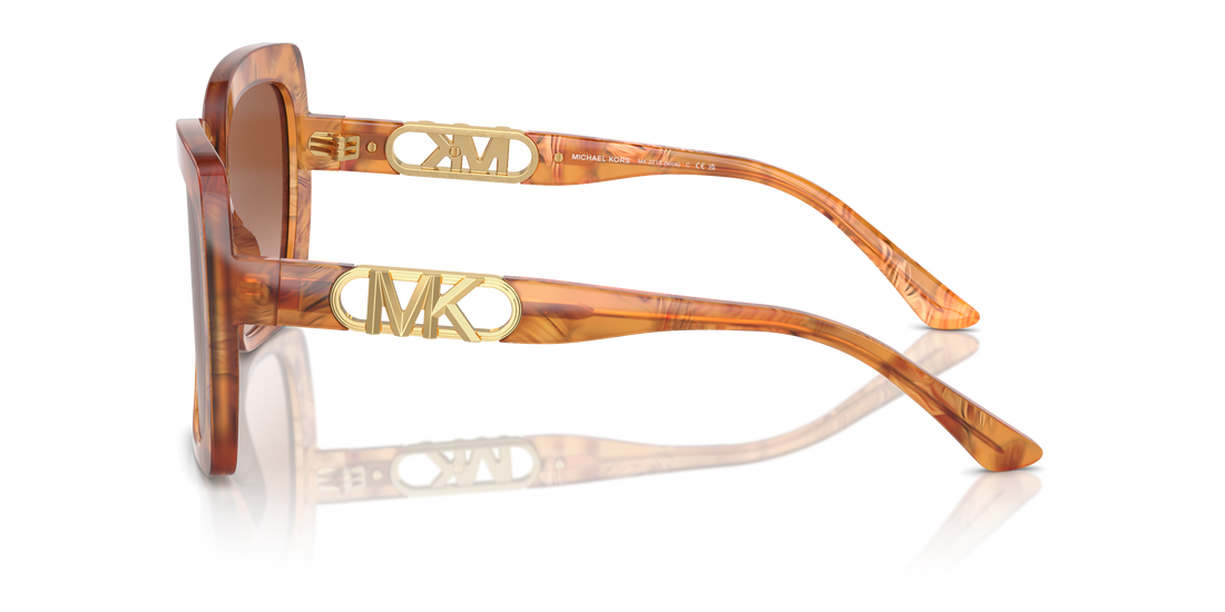 Lunettes de soleil michael kors mk2213 nice 399913 marron square femenino taille 57mm - Vue détaillée