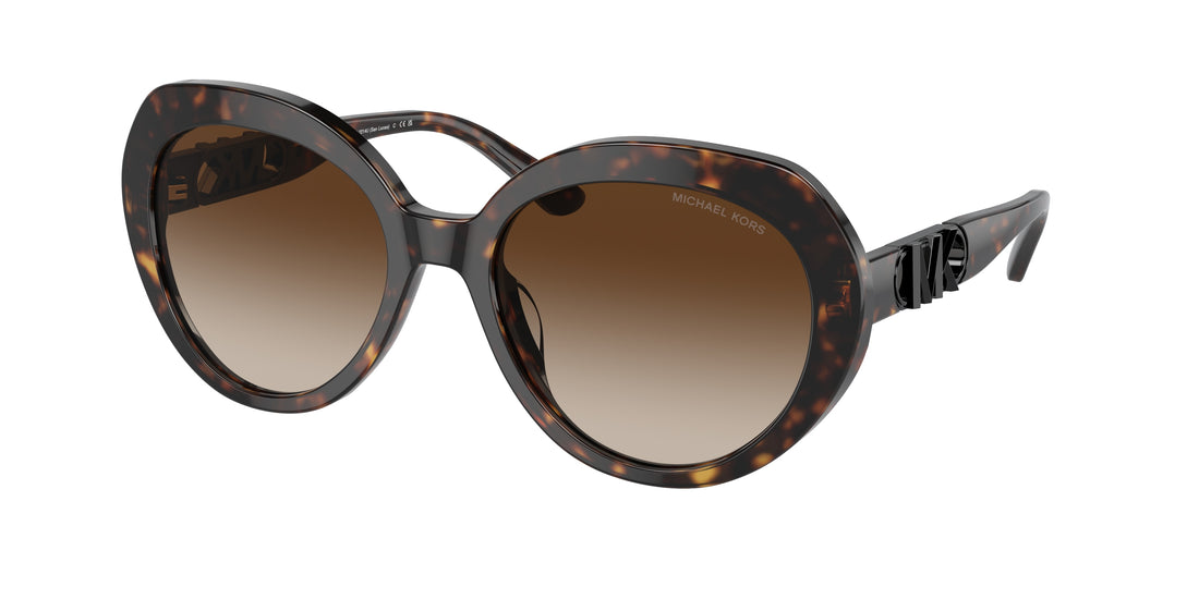 Sunglasses michael kors mk2214u san lucas 300613 havana round femenino size 56mm - Main view