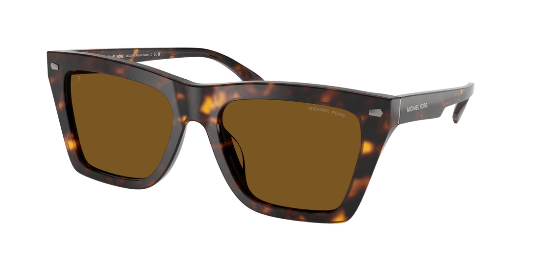 Sunglasses michael kors mk2225u pebble beach 300683 carey square masculino size 56mm - Main view