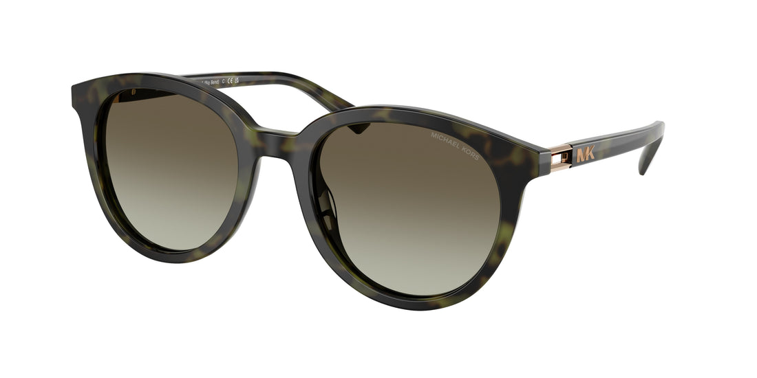 Sunglasses michael kors mk2227 big bend 39433m verde round masculino size 53mm - Main view