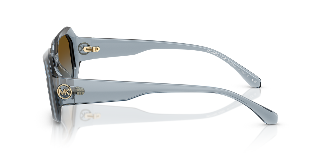 Occhiali da sole michael kors mk2240u siesta key 401413 azul irregular femenino taglia 54mm - Vista dettagliata