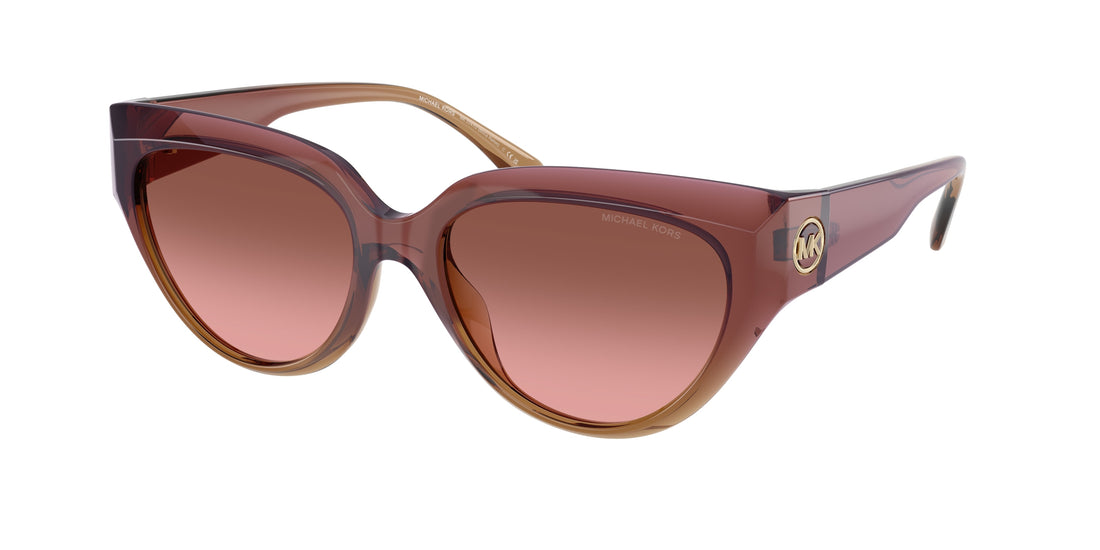 Occhiali da sole michael kors mk2241u boca raton 325611 rosa cat eye femenino taglia 55mm - Vista principale