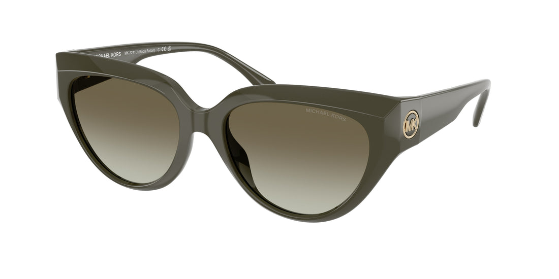 Sunglasses michael kors mk2241u boca raton 39023m verde cat eye femenino size 55mm - Main view