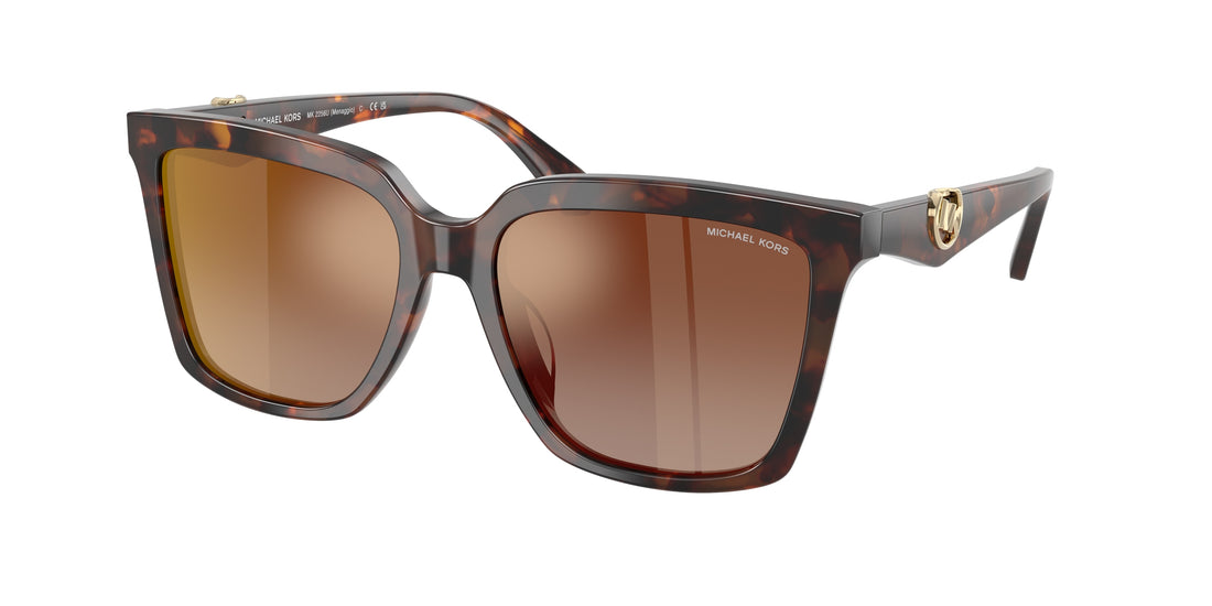 Sunglasses michael kors mk2256u menaggio 4031ao havana square femenino size 53mm - Main view