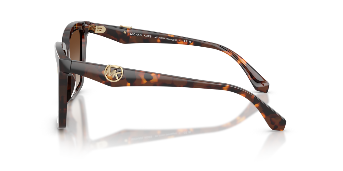 Sunglasses michael kors mk2256u menaggio 4031ao havana square femenino size 53mm - Detailed view