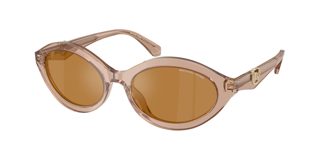 Sunglasses michael kors mk2257u carlazzo 34016h marron oval femenino size 55mm - Main view