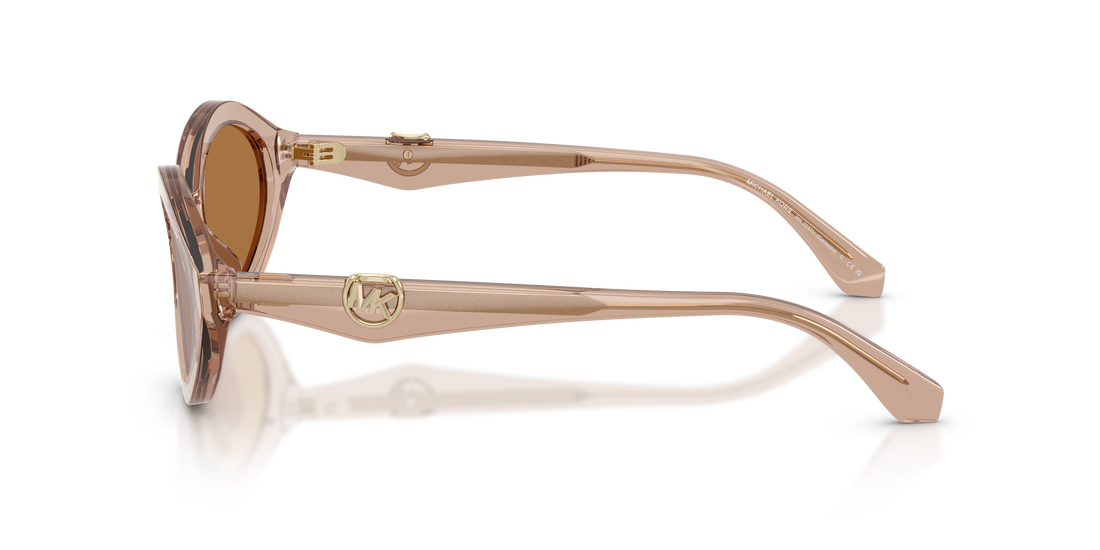 Gafas de sol michael kors mk2257u carlazzo 34016h marron oval femenino talla 55mm - Vista de detalle
