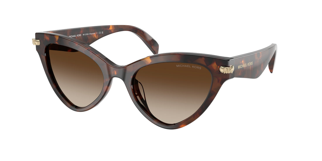 Sunglasses michael kors mk2259u roanoke 403113 havana cat eye femenino size 52mm - Main view