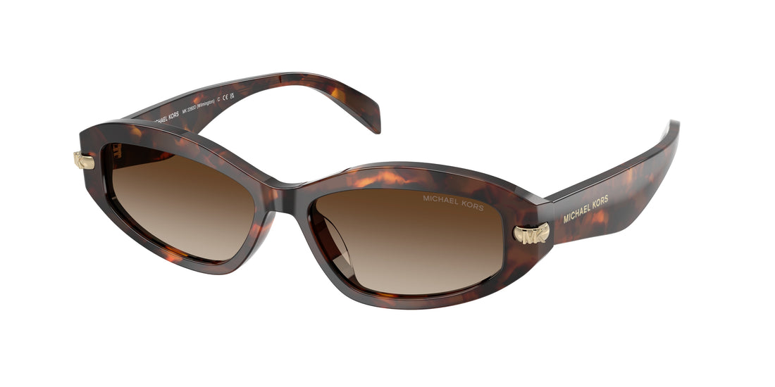 Sunglasses michael kors mk2260d wilmington 403113 havana oval femenino size 54mm - Main view