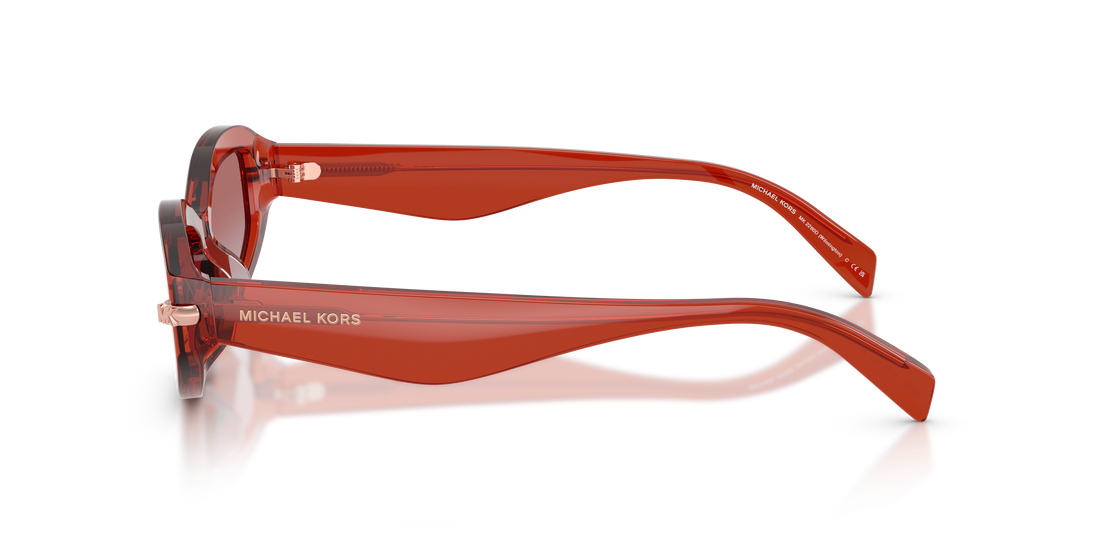 Gafas de sol michael kors mk2260d wilmington 40356f rosa oval femenino talla 54mm - Vista de detalle