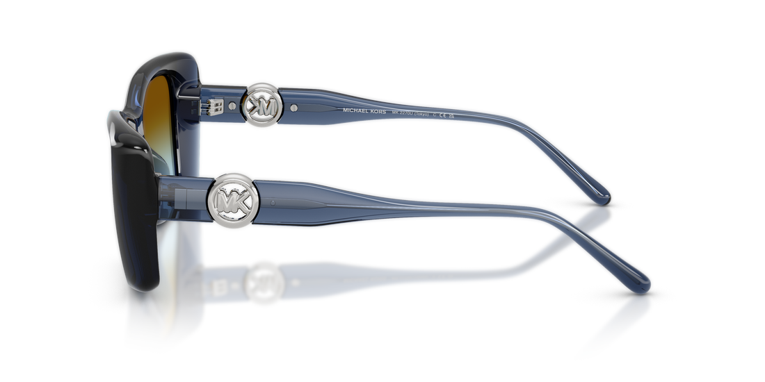 Gafas de sol michael kors mk2270u tokyo 30025d azul square femenino talla 53mm - Vista de detalle