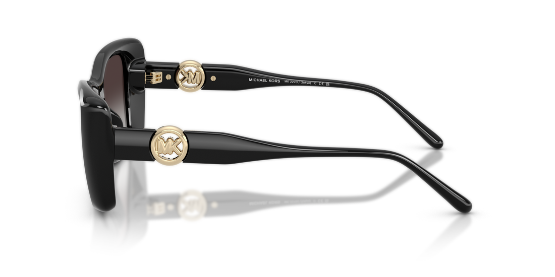 Gafas de sol michael kors mk2270u tokyo 30058g negro square femenino talla 51mm - Vista de detalle