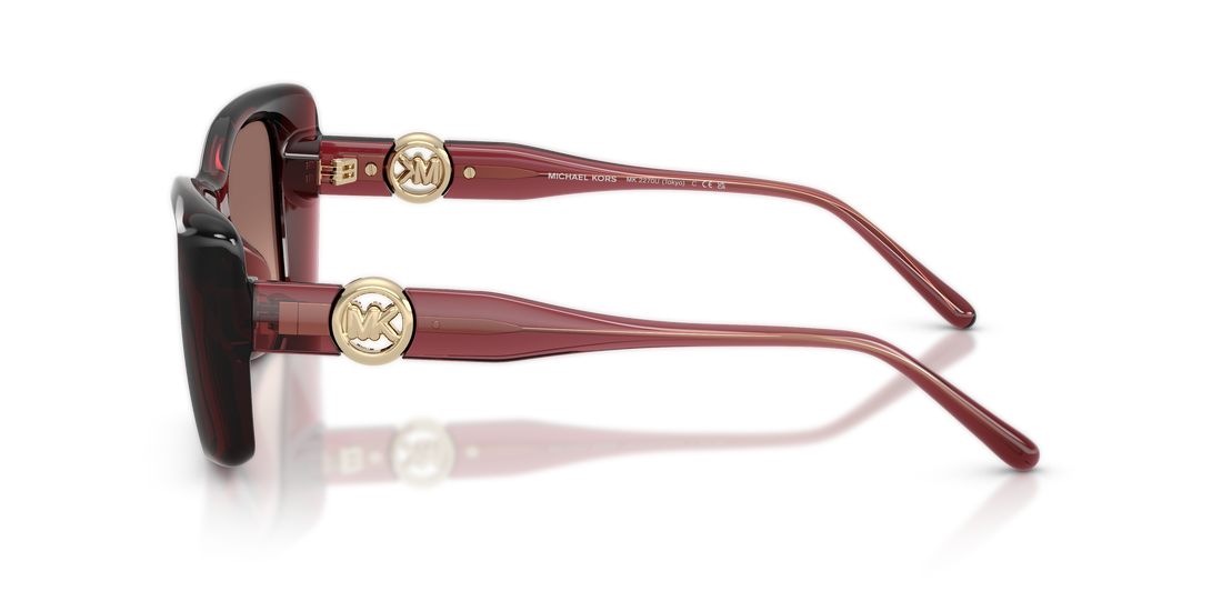 Gafas de sol michael kors mk2270u tokyo 317513 marron square femenino talla 51mm - Vista de detalle