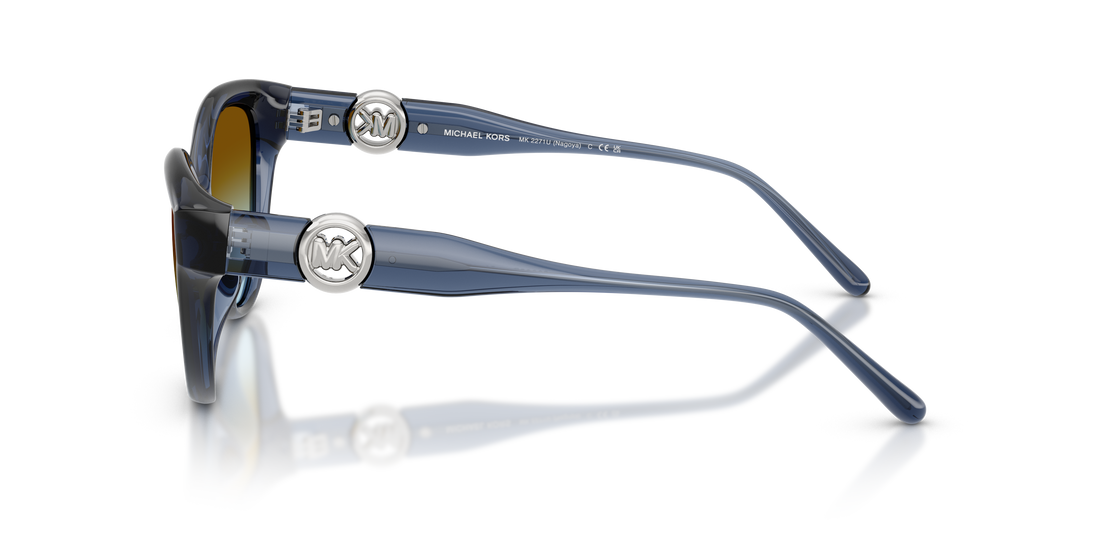 Gafas de sol michael kors mk2271u nagoya 30025d azul cat eye femenino talla 53mm - Vista de detalle