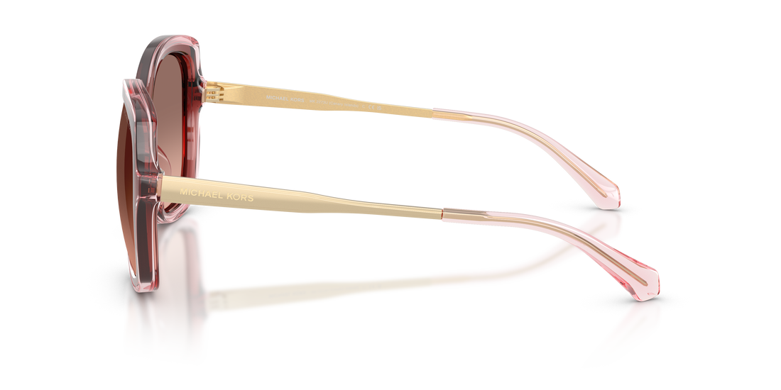 Occhiali da sole michael kors mk2273u canary islands 391313 marron square femenino taglia 55mm - Vista dettagliata