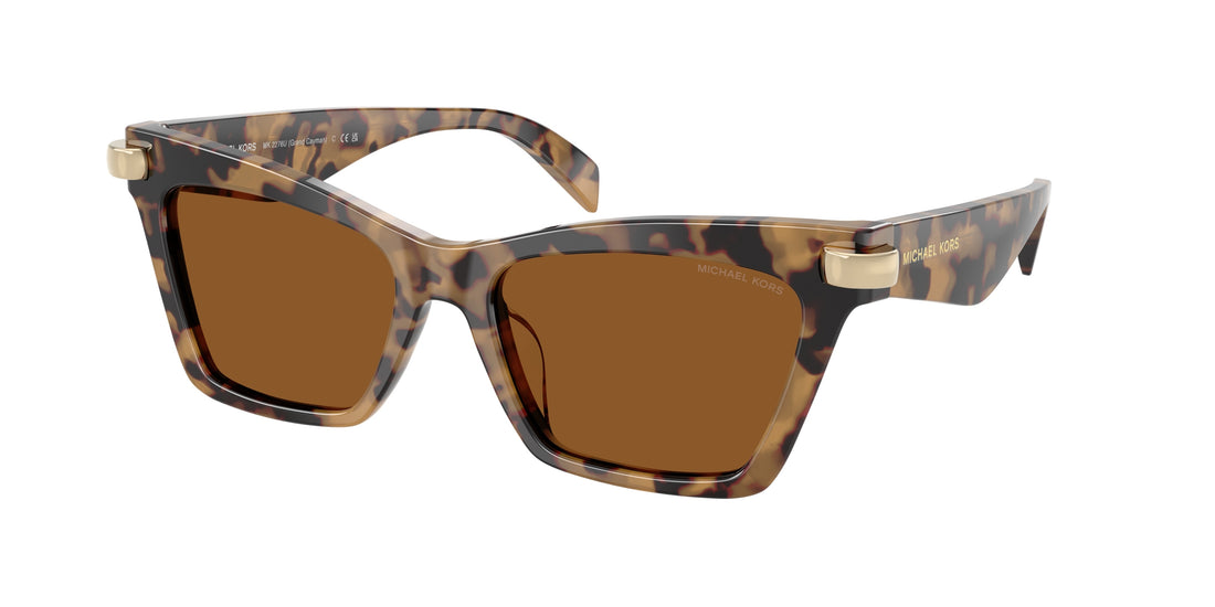 Gafas de sol michael kors mk2276u grand cayman 393073 havana cat eye femenino talla 54mm - Vista principal