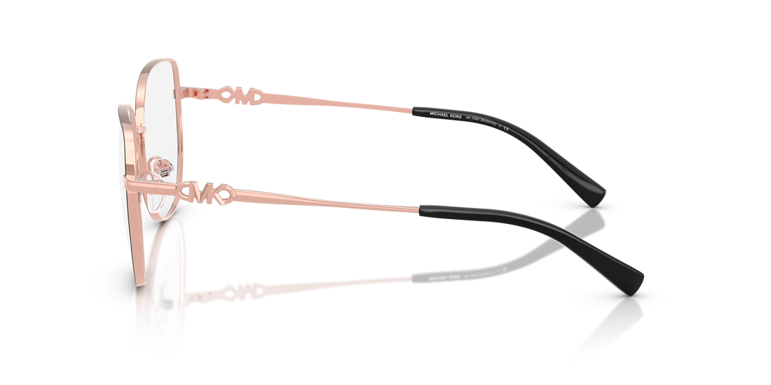 Lunettes de vue michael kors mk3062 belleville 1903 negro square femenino taille 56mm - Vue détaillée