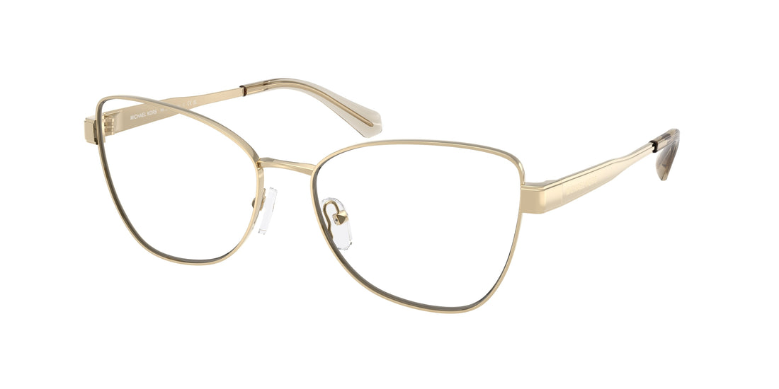 Lunettes de vue michael kors mk3085 paris 1014 oro cat eye femenina taille 56mm - Vue principale