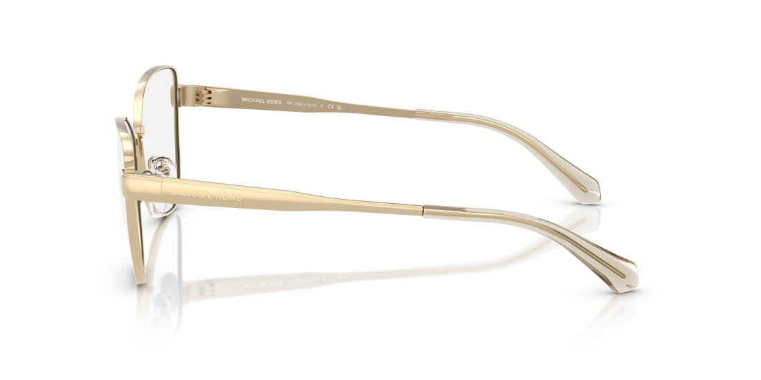 Lunettes de vue michael kors mk3085 paris 1014 oro cat eye femenina taille 56mm - Vue détaillée