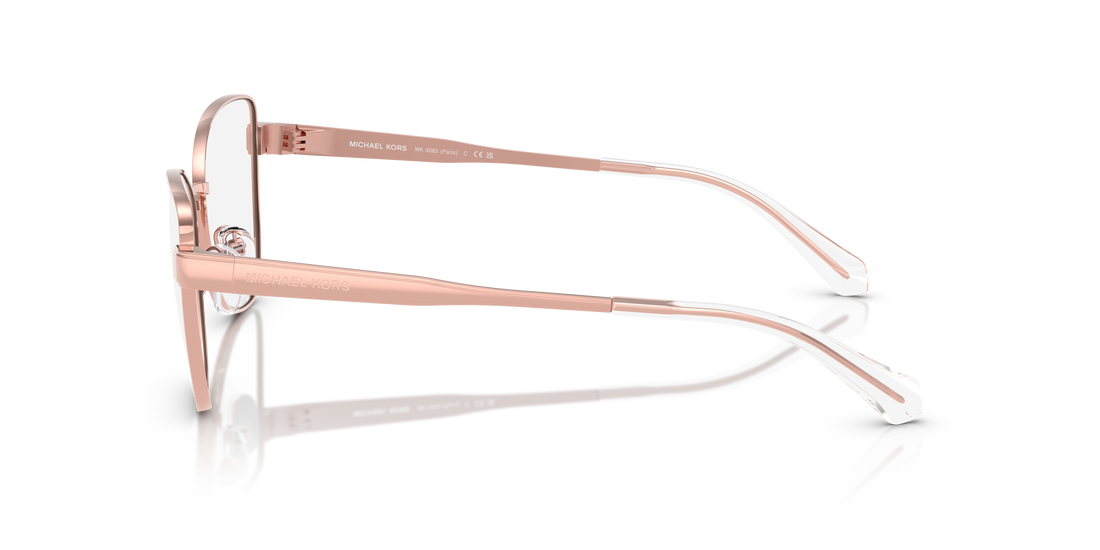 Gafas graduadas michael kors mk3085 paris 1108 dorado butterfly femenino talla 54mm - Vista de detalle