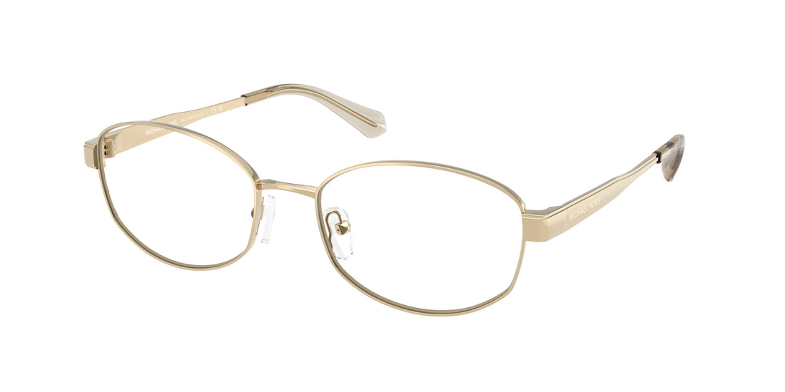 Lunettes de vue michael kors mk3086 lyon 1014 oro oval femenino taille 53mm - Vue principale