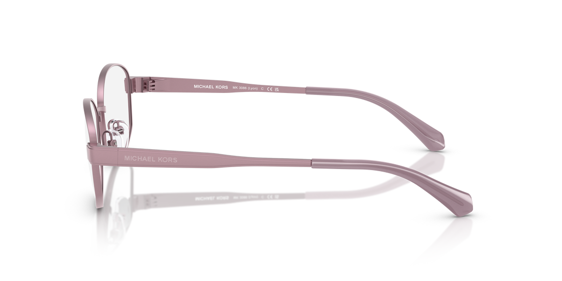 Lunettes de vue michael kors mk3086 lyon 1903 morado oval femenino taille 55mm - Vue détaillée