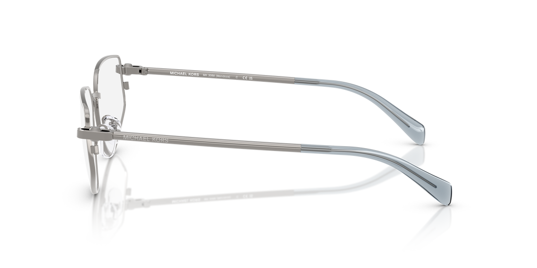 Prescription glasses michael kors mk3088 mendoza 1002 gris irregular femenino size 56mm - Detailed view