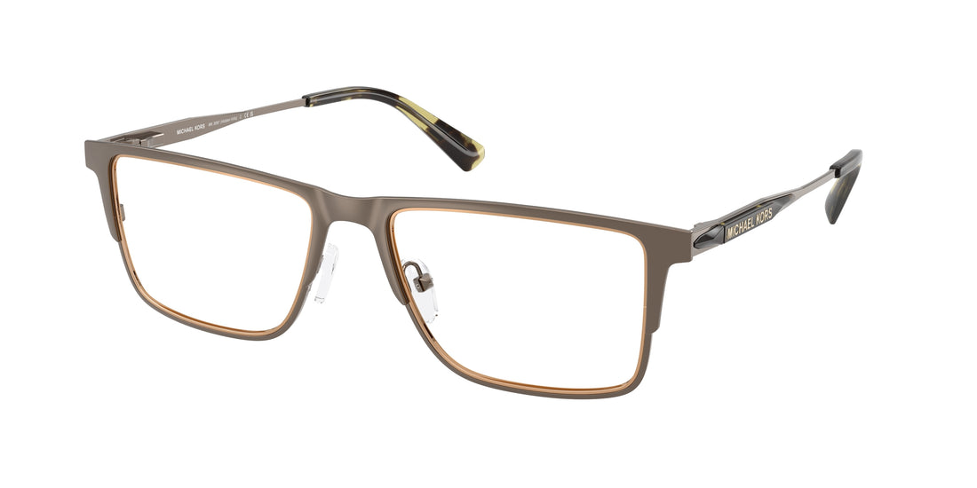 Gafas graduadas michael kors mk3097 hidden hills 1001 gris rectangular masculino talla 55mm - Vista principal