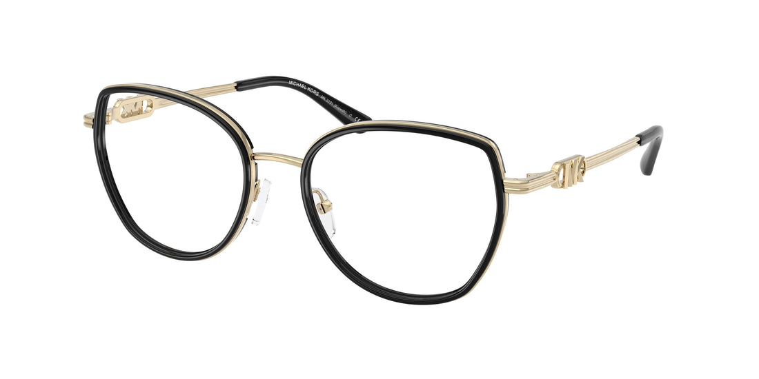 Gafas graduadas michael kors mk3101 kiawah 3005 negro round femenino talla 53mm - Vista principal