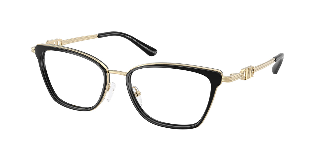 Gafas graduadas michael kors mk3102 myrtle beach 3005 negro rectangular femenino talla 54mm - Vista principal
