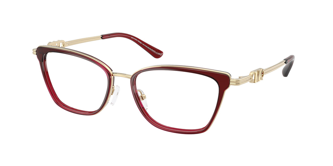 Gafas graduadas michael kors mk3102 myrtle beach 3949 marron rectangular femenino talla 54mm - Vista principal